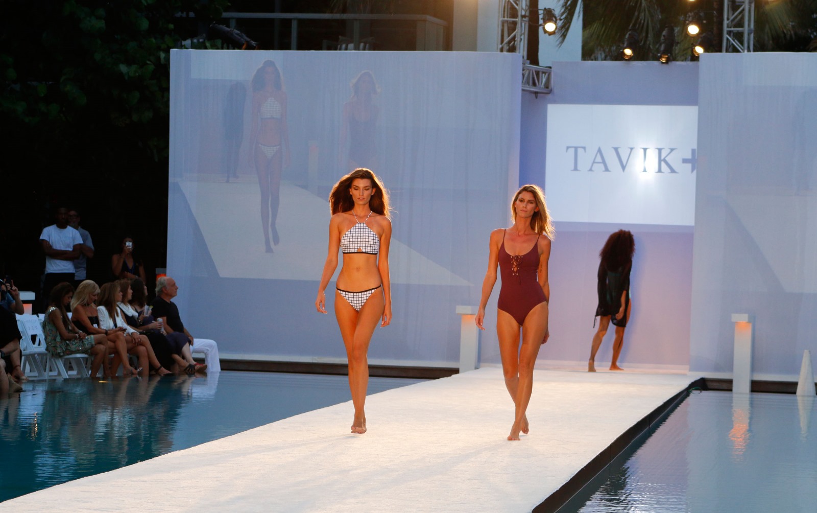 SFLStyle Miami Swim Week Runway Girls Models Catwalk Pool Side