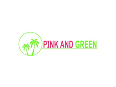 Pink and Green Lawn Care and Landscape