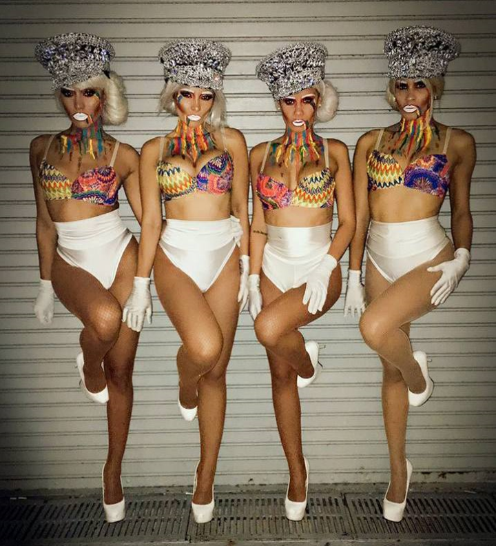 Zhantra Entertainment company, Performers girls in Miami, Art Basel 2016