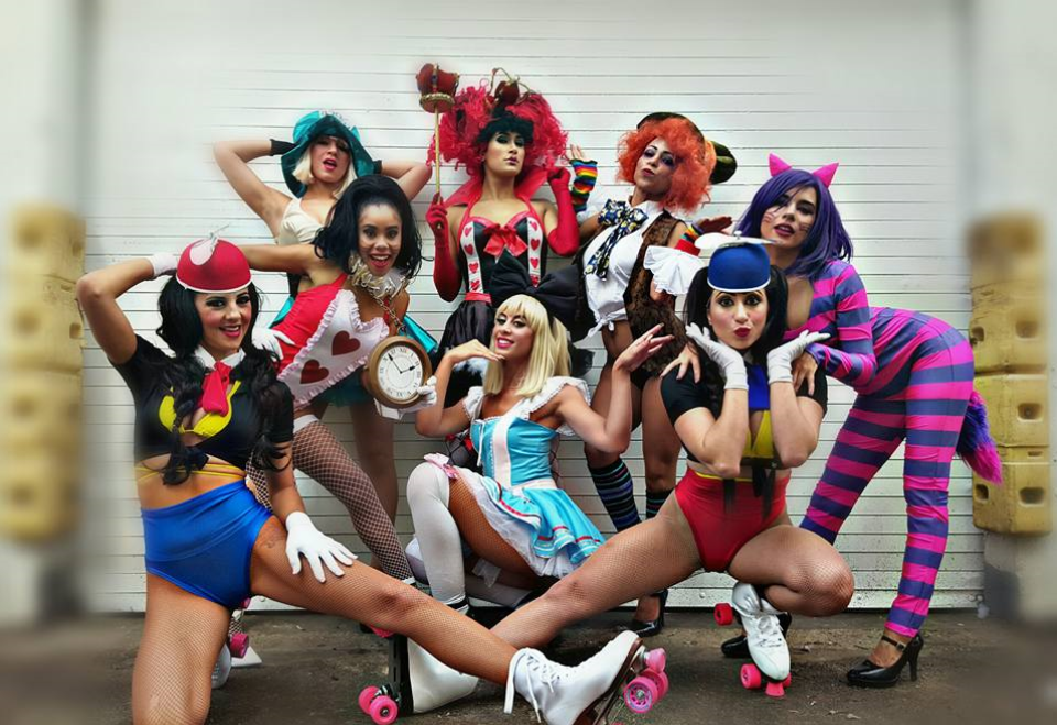 Zhantra Entertainment company, Performers girls in Miami, Alice in Wonderland