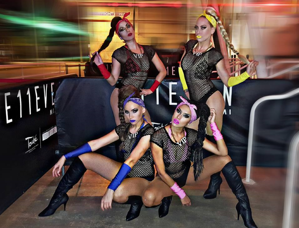 Zhantra Entertainment company, Performers dance girls in Miami