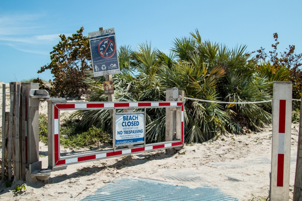 Aftermath of Hurricane Irma in Miami, FL, September 10th, 2017