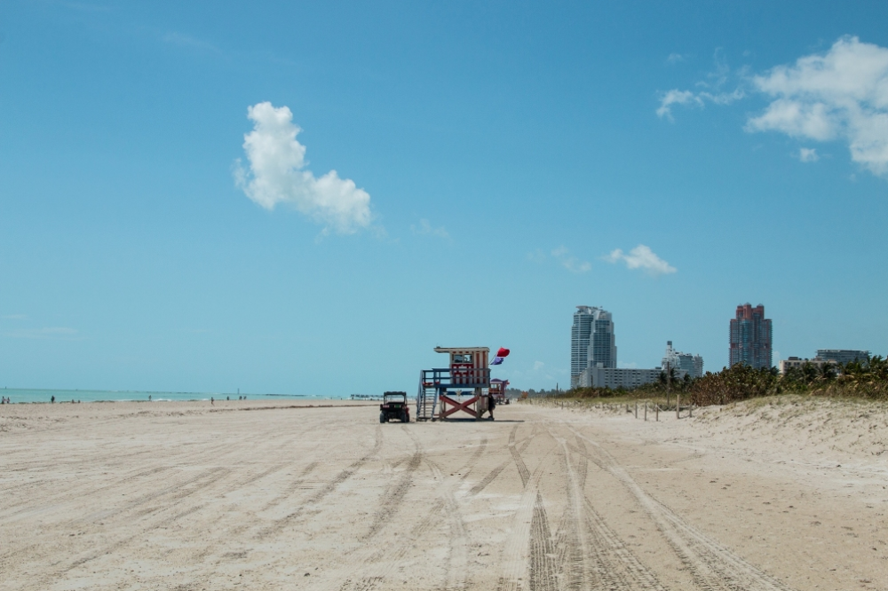 Aftermath of Hurricane Irma in Miami, FL, September 10th, 2017