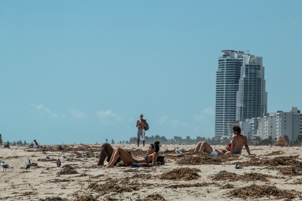 Aftermath of Hurricane Irma in Miami, FL, September 10th, 2017