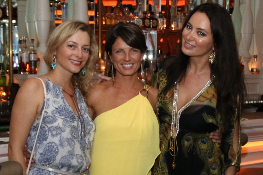 A Small World Soiree at Villa Azur, Miami Beach Restaurant, Montserrat Franco