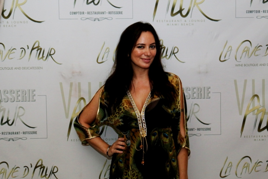 A Small World Soiree at Villa Azur, Miami Beach Restaurant, Montserrat Franco