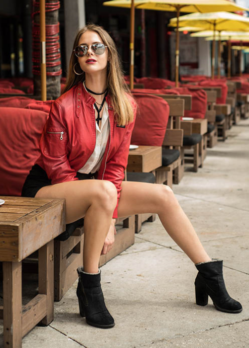 Ray - Miami Model, magazine photo shoot