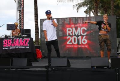 Revolt Music Conference 2016, Miami Beach, Eden Roc Hotel - Pool party, DJ Hanna Rad
