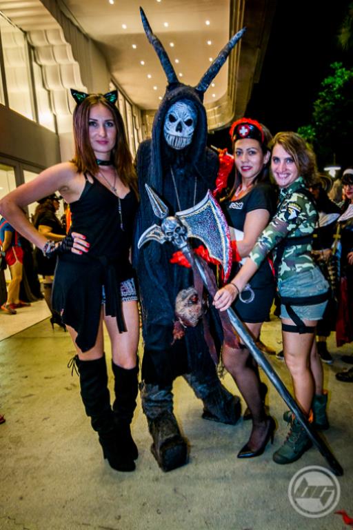 Halloween Night at Lincoln Road, Miami Beach 2016, Photo by Brian Gallego