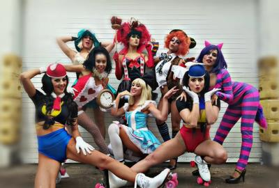 Zhantra Entertainment company, Performers girls in Miami, Alice in Wonderland