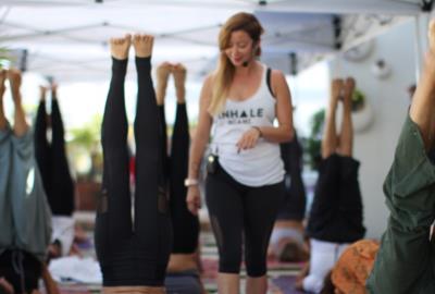 The Move-Ment, Miami Beach - The partnership with yoga Studios such as INHALE MIAMI and Skanda Yoga