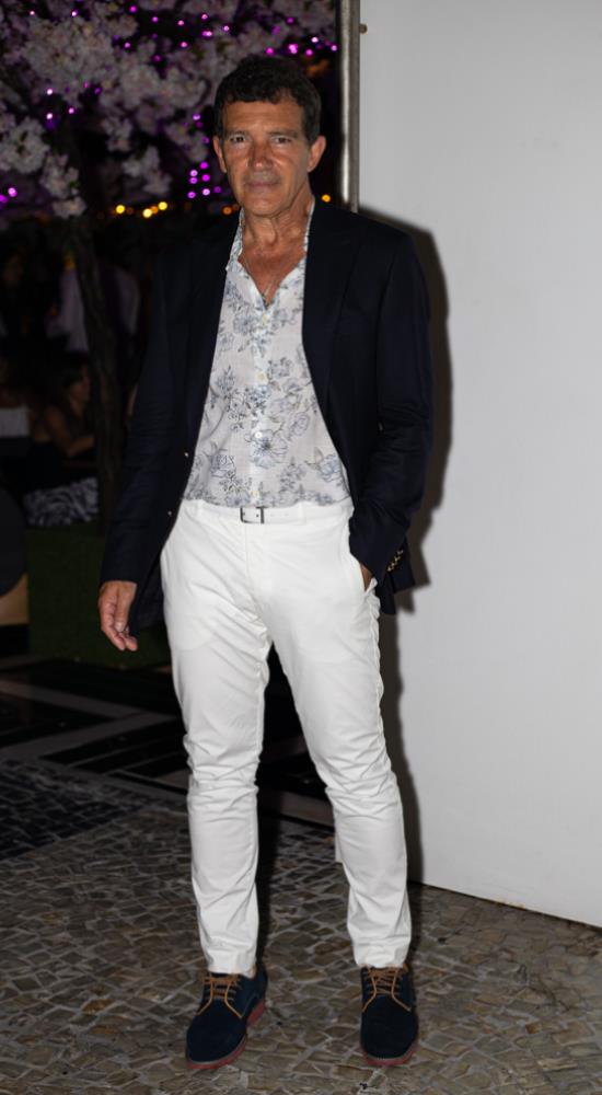 Antonio Banderas at Miami Fashion Week Designer Dinner